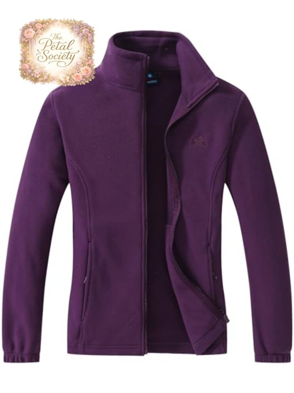 Women's Full Zip Soft Polar Fleece Jacket Outdoor Coat